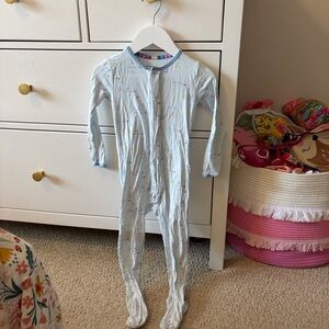 Magnetic Me Sailboat Bamboo Footie 18-24 Months